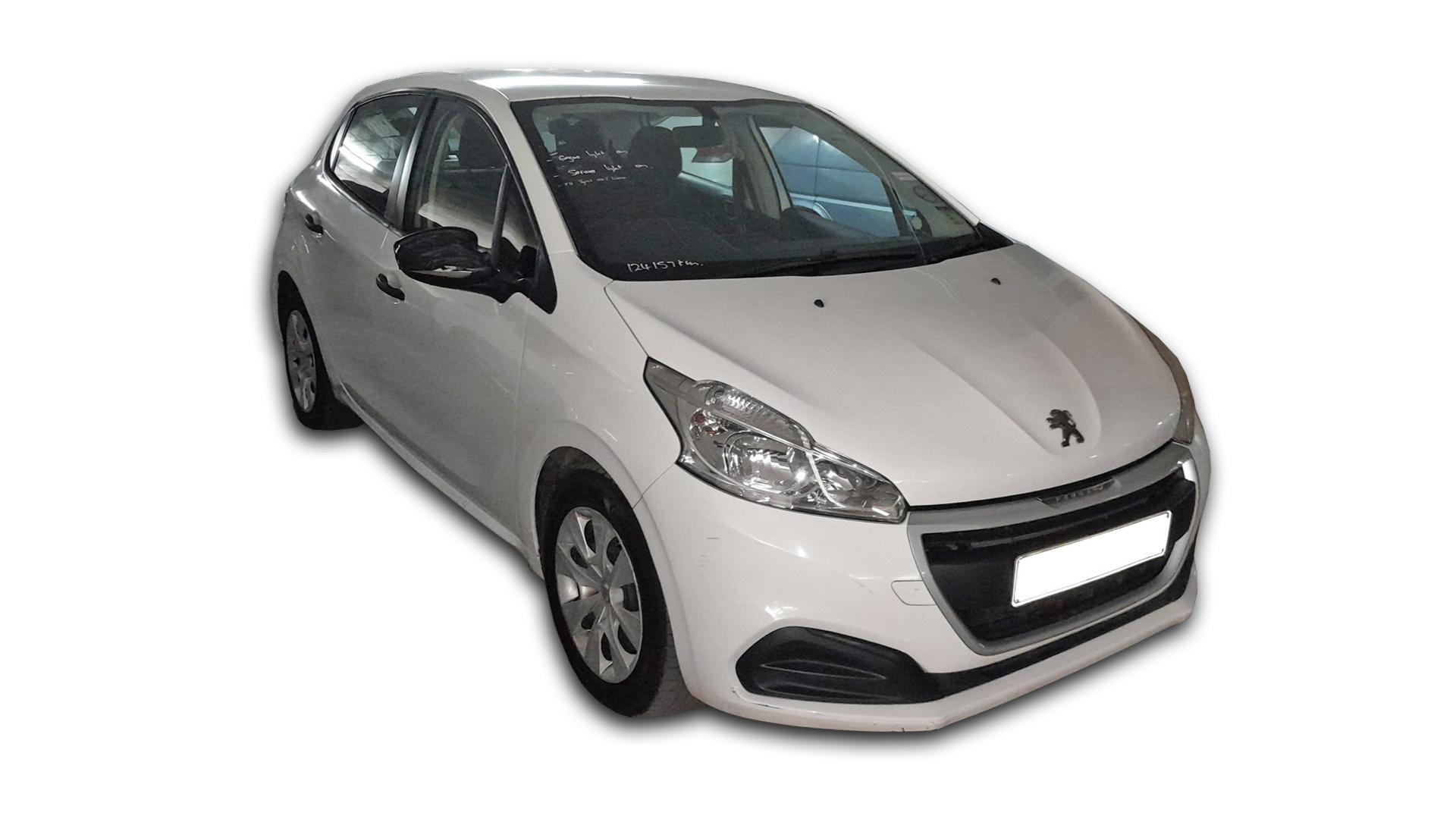Repossessed Peugeot 208 2016 on auction with a price of R 117,300. Peugeot 208