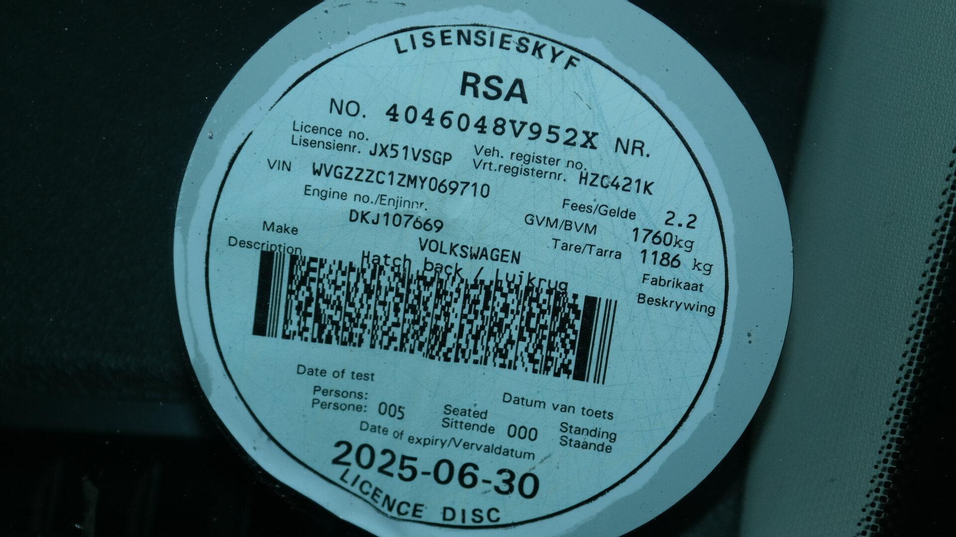 Repossessed Volkswagen T-CROSS 1.0 Tsi H 2021 on auction with a price of R 362,900. Volkswagen T-CROSS 1.0 Tsi H