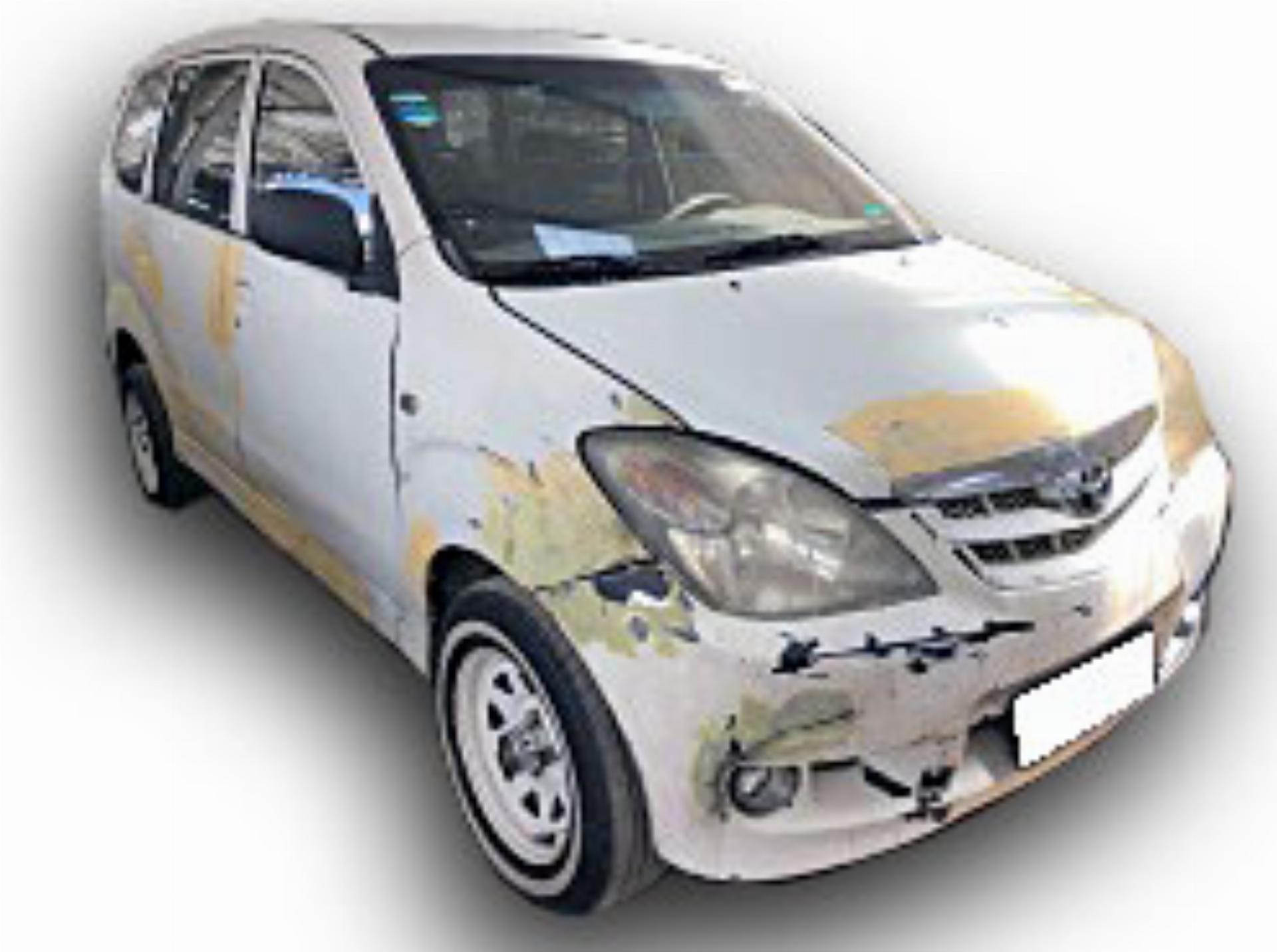 Repossessed Toyota Avanza 1.5 SX 2008 on auction with a price of R 74,800. Toyota Avanza 1.5 SX