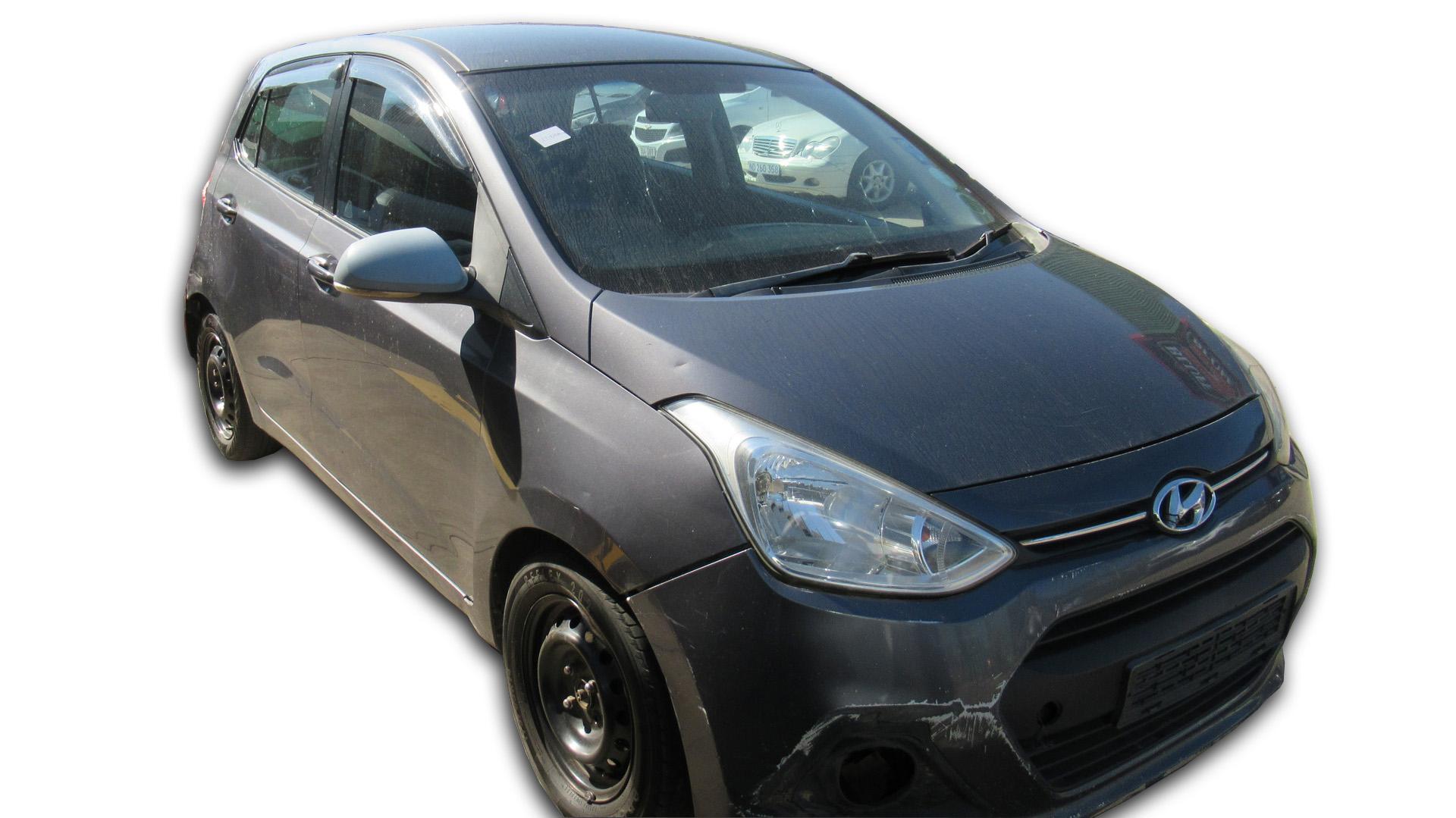 Repossessed Hyundai Grand I10 1.25 2016 on auction with a price of R 131,400. Hyundai Grand I10 1.25
