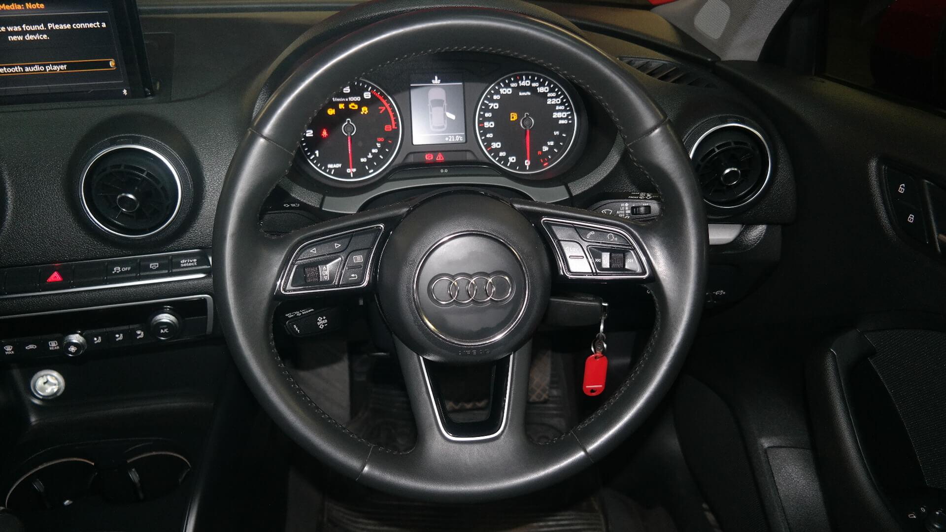 Repossessed Audi A3 Sportback 1.4 TFSI S 2018 on auction with a price of R 285,500. Audi A3 Sportback 1.4 TFSI S