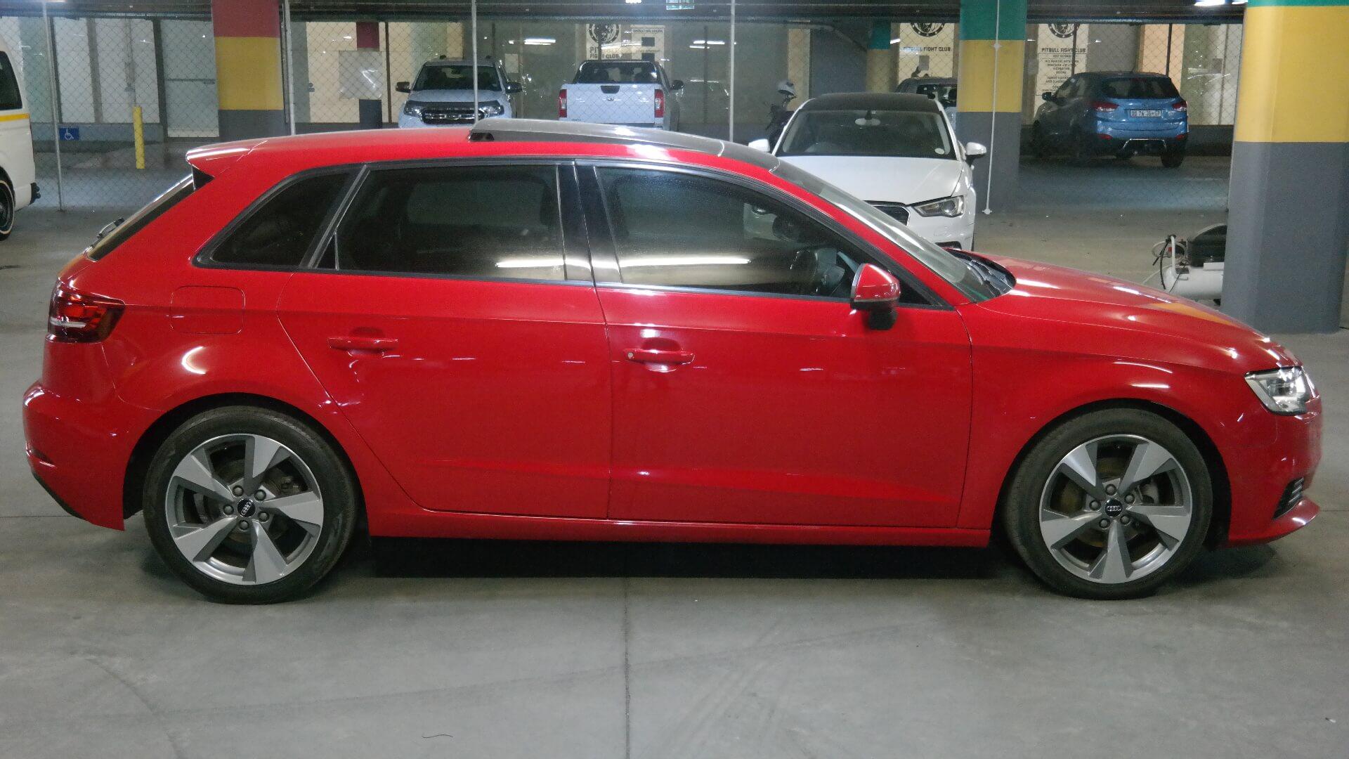 Repossessed Audi A3 Sportback 1.4 TFSI S 2018 on auction with a price of R 285,500. Audi A3 Sportback 1.4 TFSI S