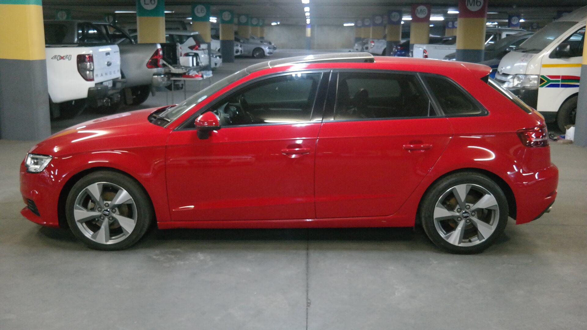 Repossessed Audi A3 Sportback 1.4 TFSI S 2018 on auction with a price of R 285,500. Audi A3 Sportback 1.4 TFSI S
