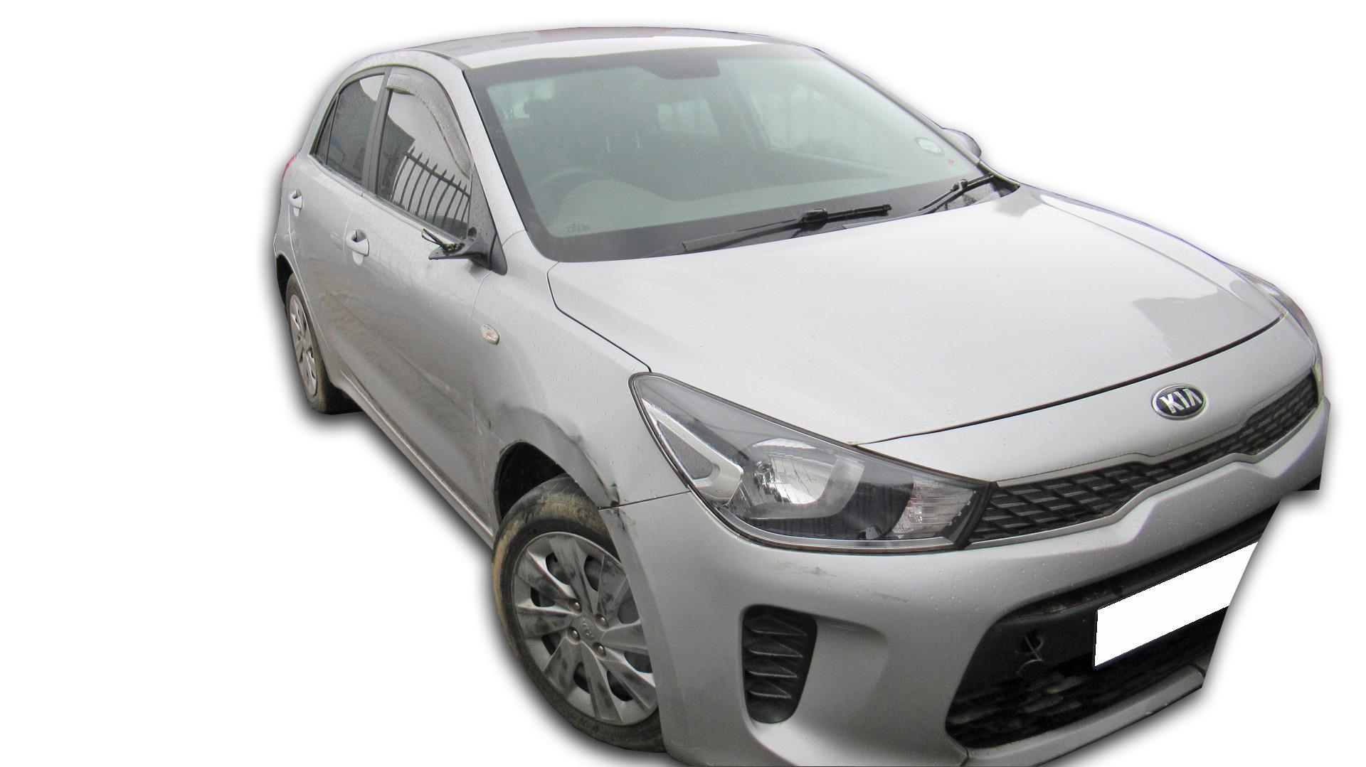 Repossessed Kia Rio 1.2 2017 on auction with a price of R 156,500. Kia Rio 1.2