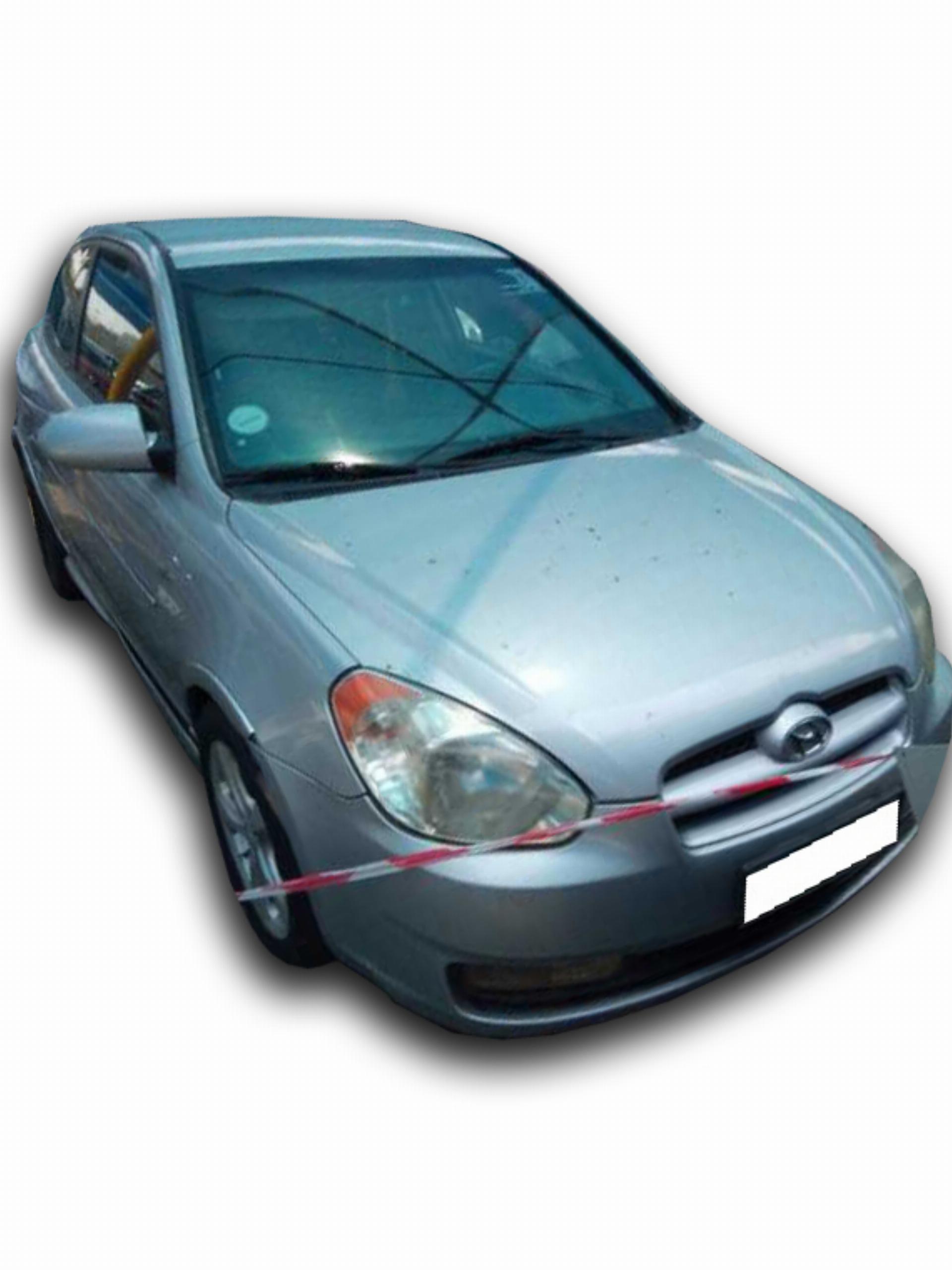 Repossessed Hyundai Accent 1.6 2008 on auction with a price of R 54,400. Hyundai Accent 1.6