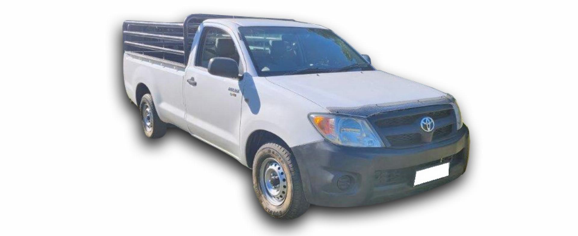 Used Toyota Hilux 2.5 D4D 2WD S/CAB M/T 2006 on auction with a price of R 149,000. Toyota Hilux 2.5 D4D 2WD S/CAB M/T