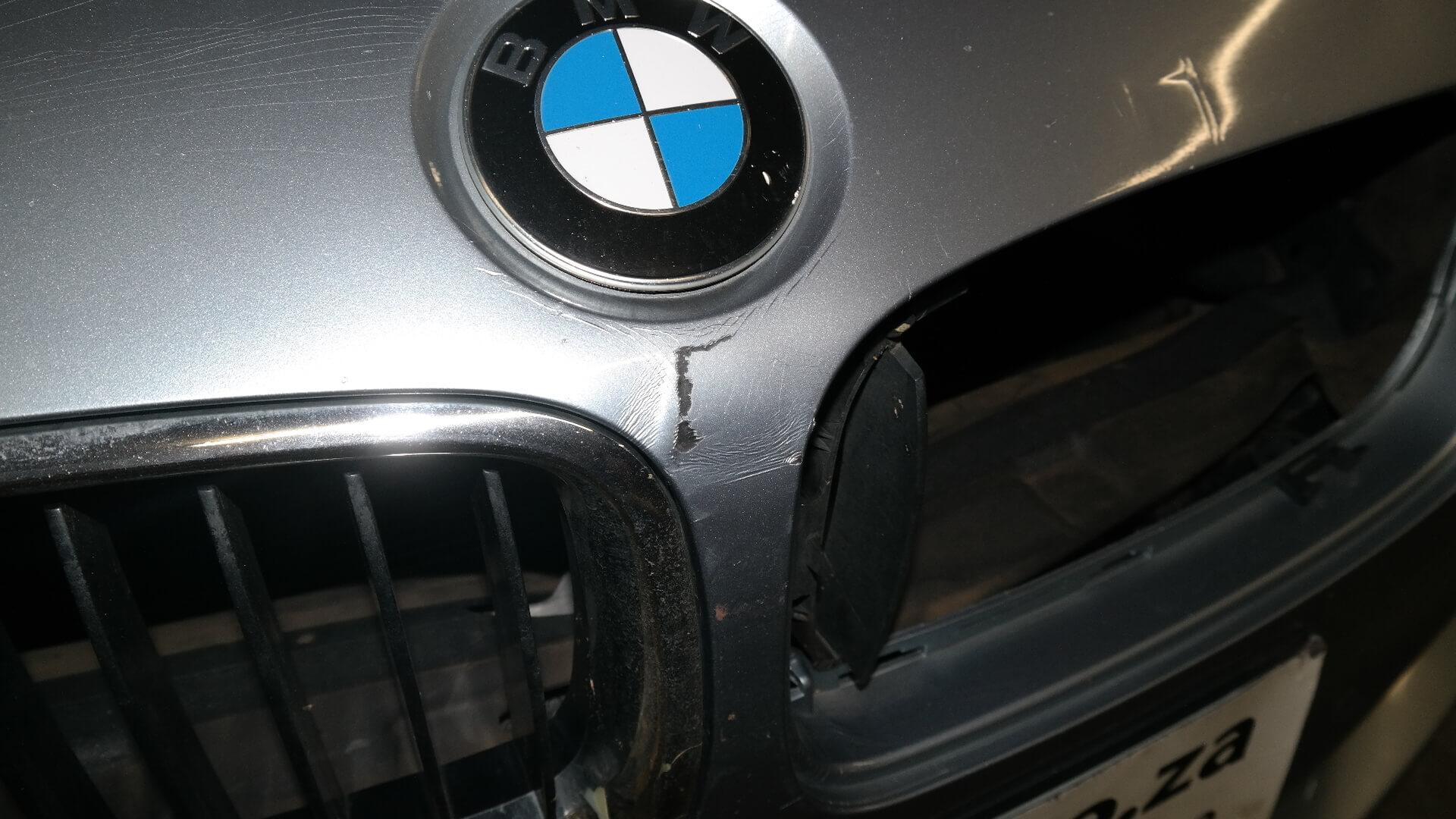 How to open a stuck hood on a BMW F30 2013