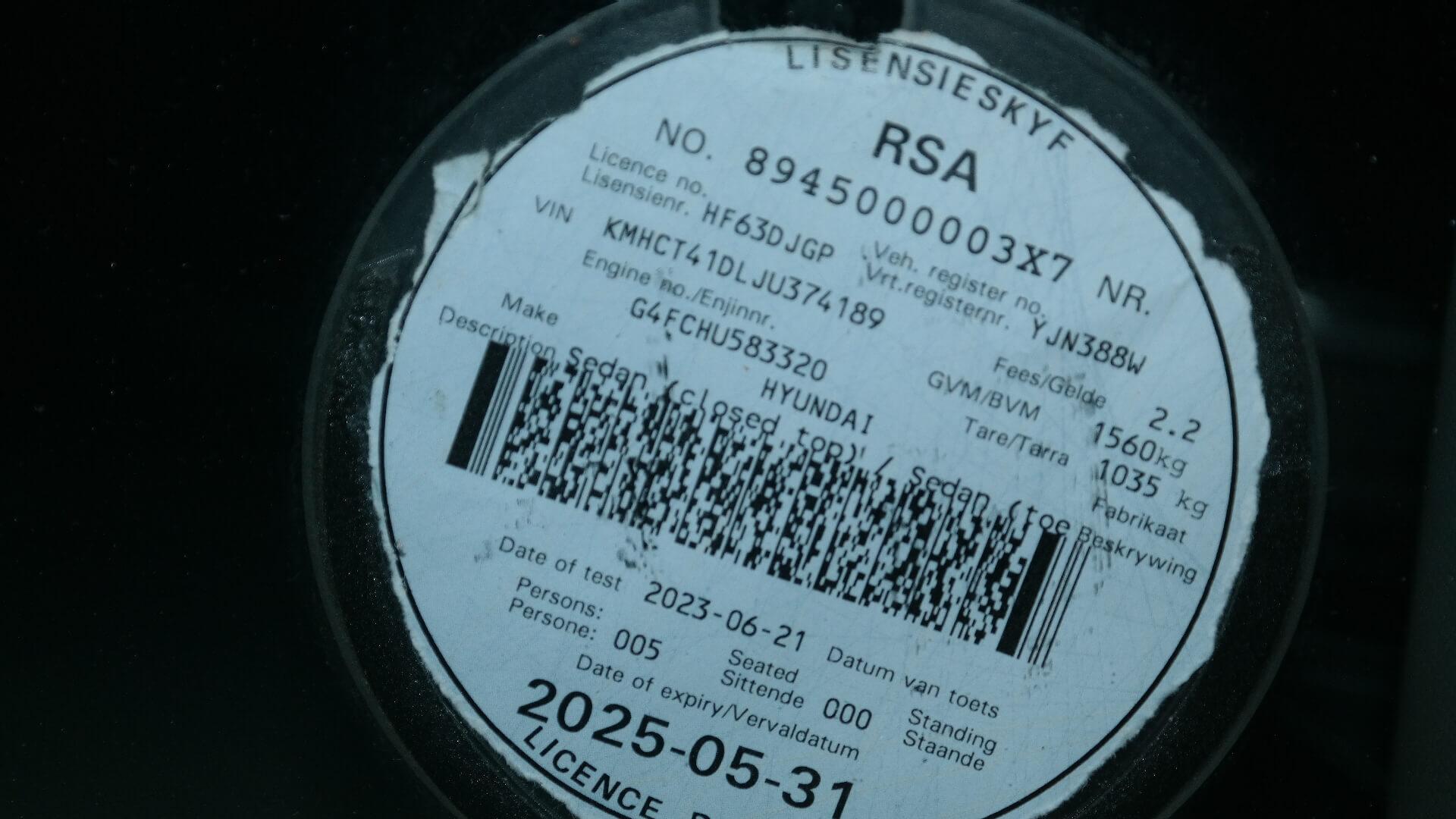 Repossessed Hyundai Accent 1.6 GL/MOTION 2018 on auction with a price of R 170,300. Hyundai Accent 1.6 GL/MOTION