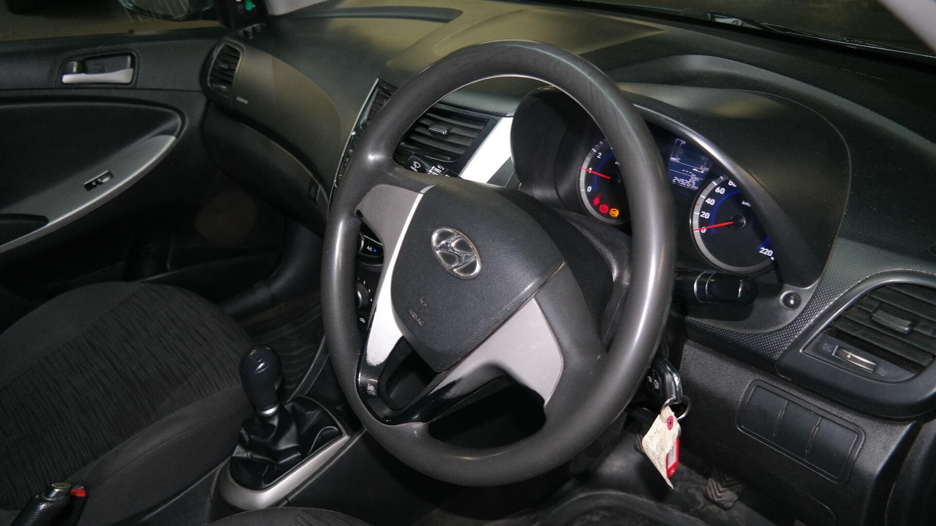 Repossessed Hyundai Accent 1.6 GL/MOTION 2018 on auction with a price of R 170,300. Hyundai Accent 1.6 GL/MOTION