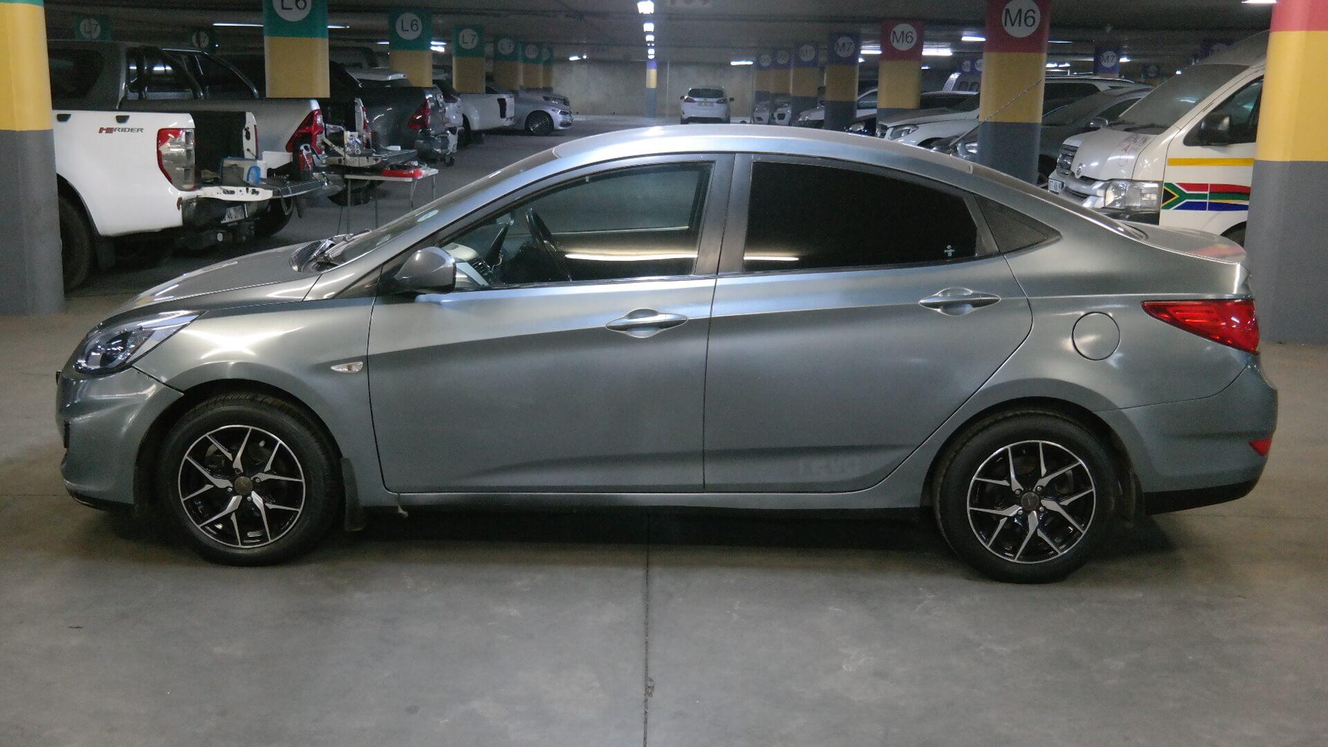 Repossessed Hyundai Accent 1.6 GL/MOTION 2018 on auction with a price of R 170,300. Hyundai Accent 1.6 GL/MOTION