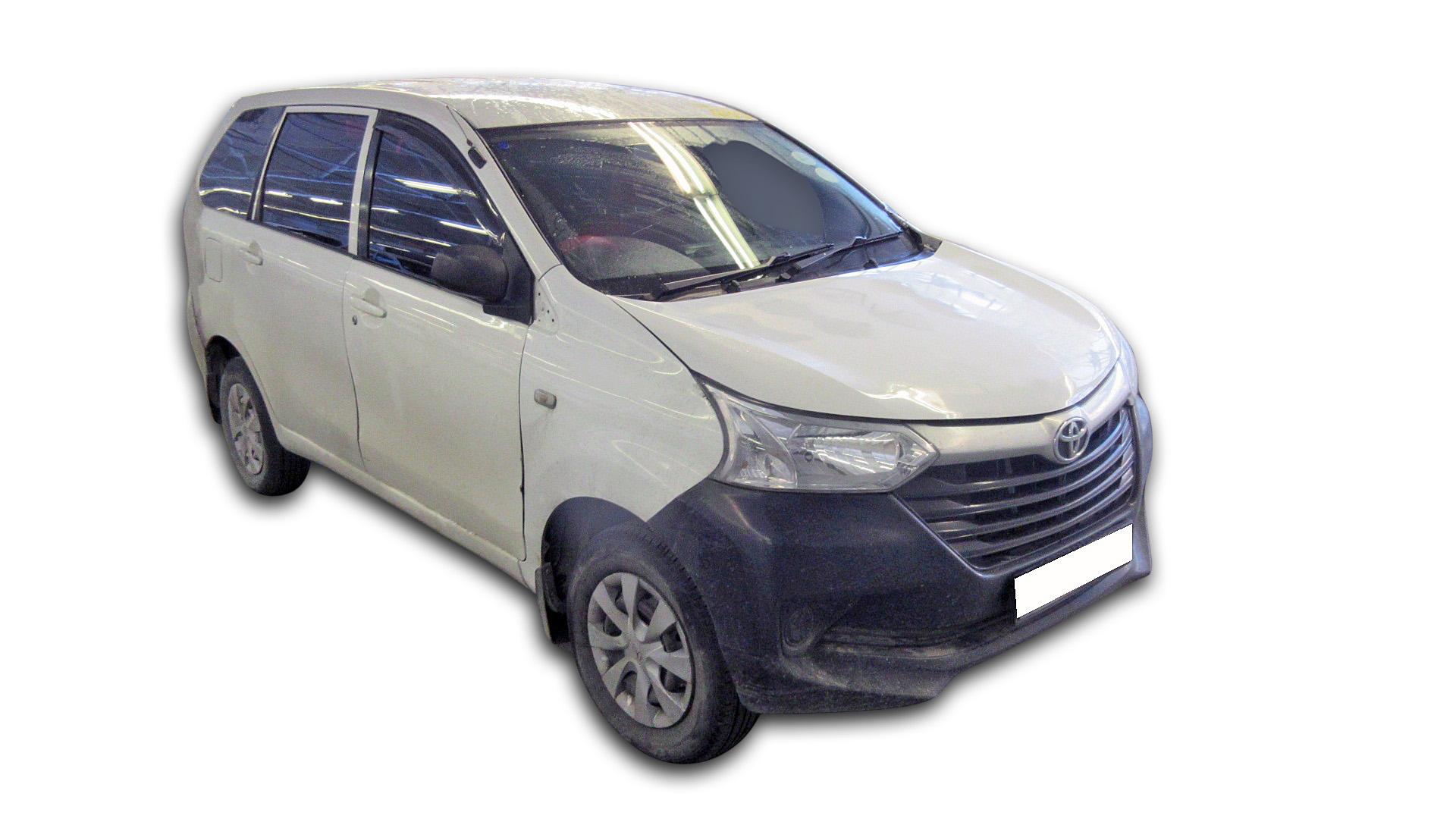 Repossessed Toyota Avanza 1.3 S 2017 on auction with a price of R 154,900. Toyota Avanza 1.3 S