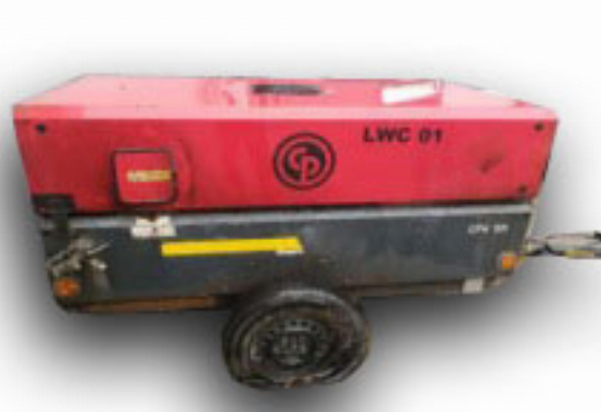 Repossessed Chicago Pneumatic Machinery & Equipment CPS185 2014 on auction with a price of R 160,000. Chicago Pneumatic Machinery & Equipment CPS185