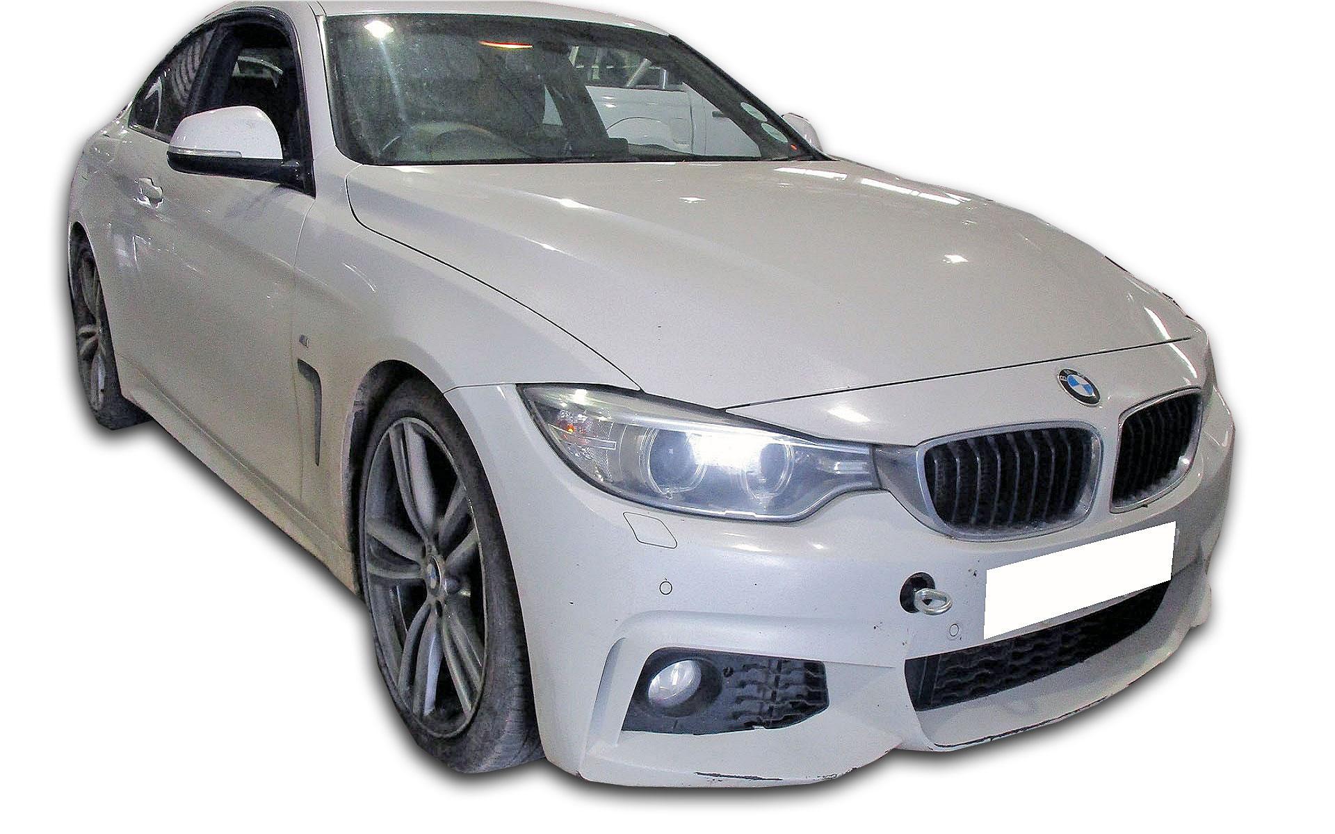 Repossessed 4 Series BMW 420 I Coupe M Sport A/T 2014 on auction with a price of R 298,480. 4 Series BMW 420 I Coupe M Sport A/T