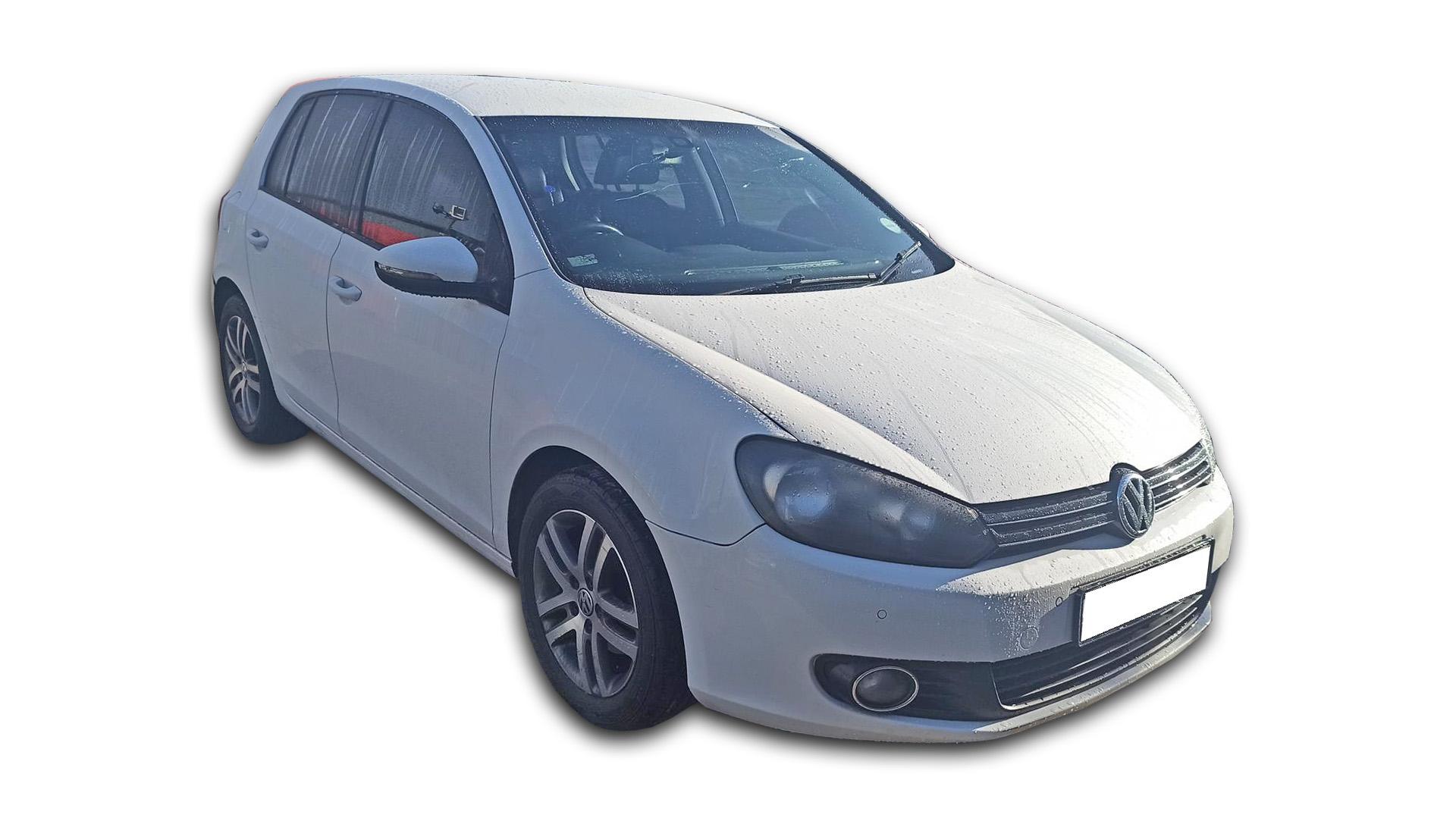 Repossessed Volkswagen Golf 6 1.6 TDI Com 2010 on auction with a price of R 129,300. Volkswagen Golf 6 1.6 TDI Com