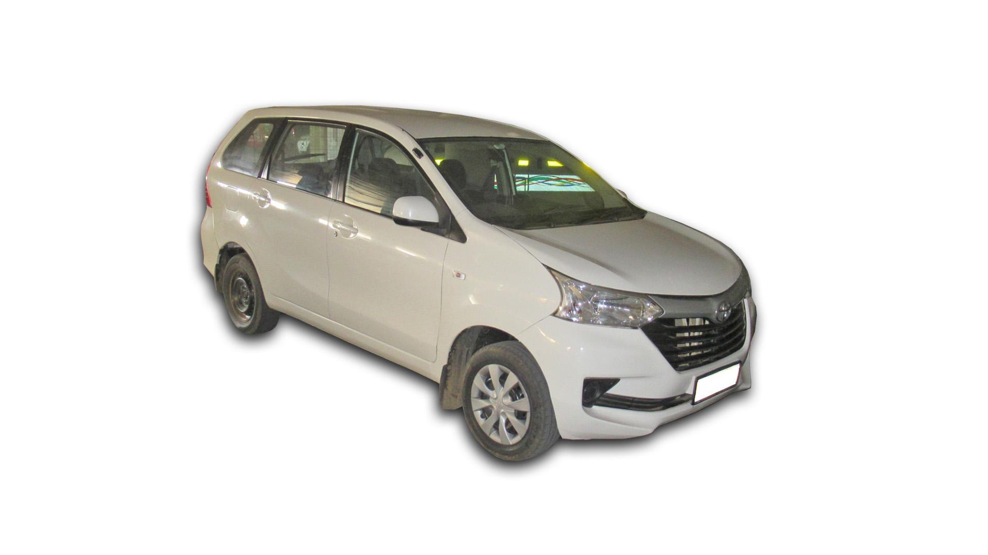 Repossessed Toyota Avanza 1.5 2019 on auction with a price of R 210,500. Toyota Avanza 1.5