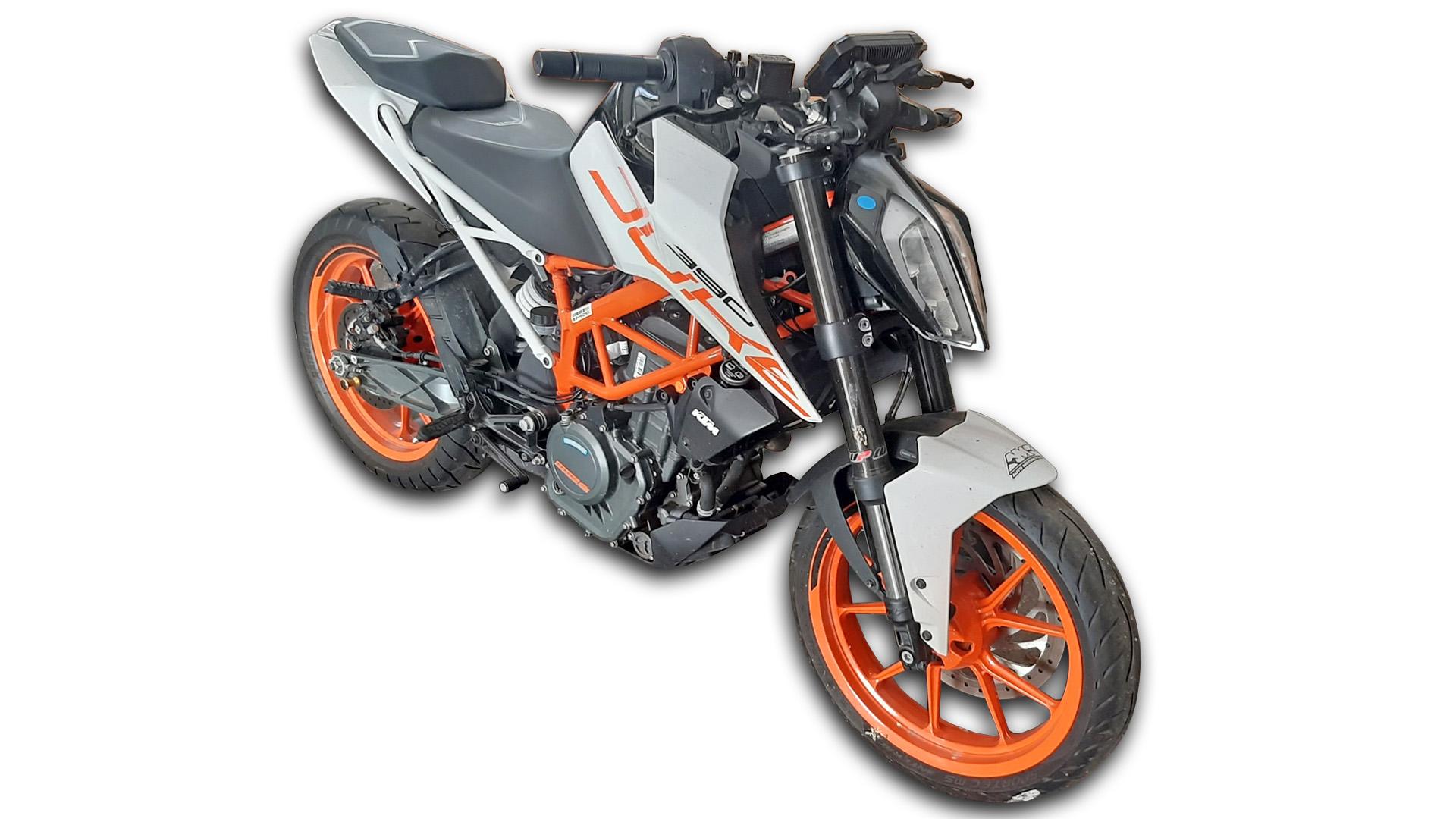 Repossessed KTM Motorcycles 390 Duke 2018 on auction with a price of R 51,100. KTM Motorcycles 390 Duke