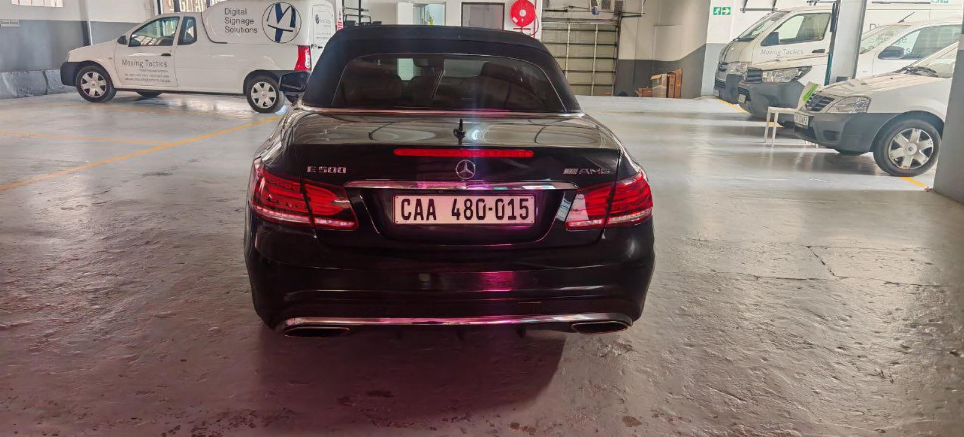 Used Mercedes Benz E Class E500 Amg Cabriolet 2014 on auction with a price of R 470,000. Mercedes Benz E Class E500 Amg Cabriolet