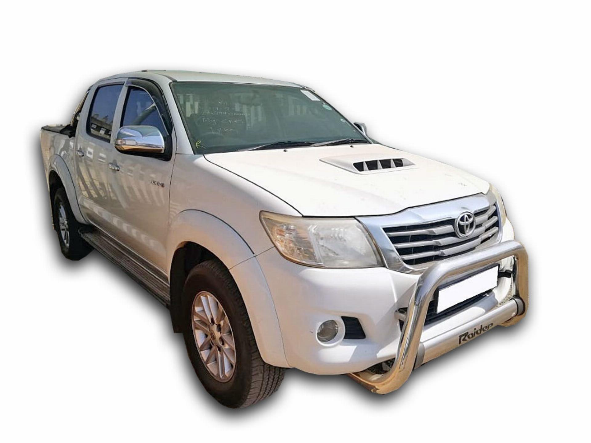 Repossessed Toyota Hilux 3.0 D4D 4X4 2013 on auction with a price of R 254,700. Toyota Hilux 3.0 D4D 4X4