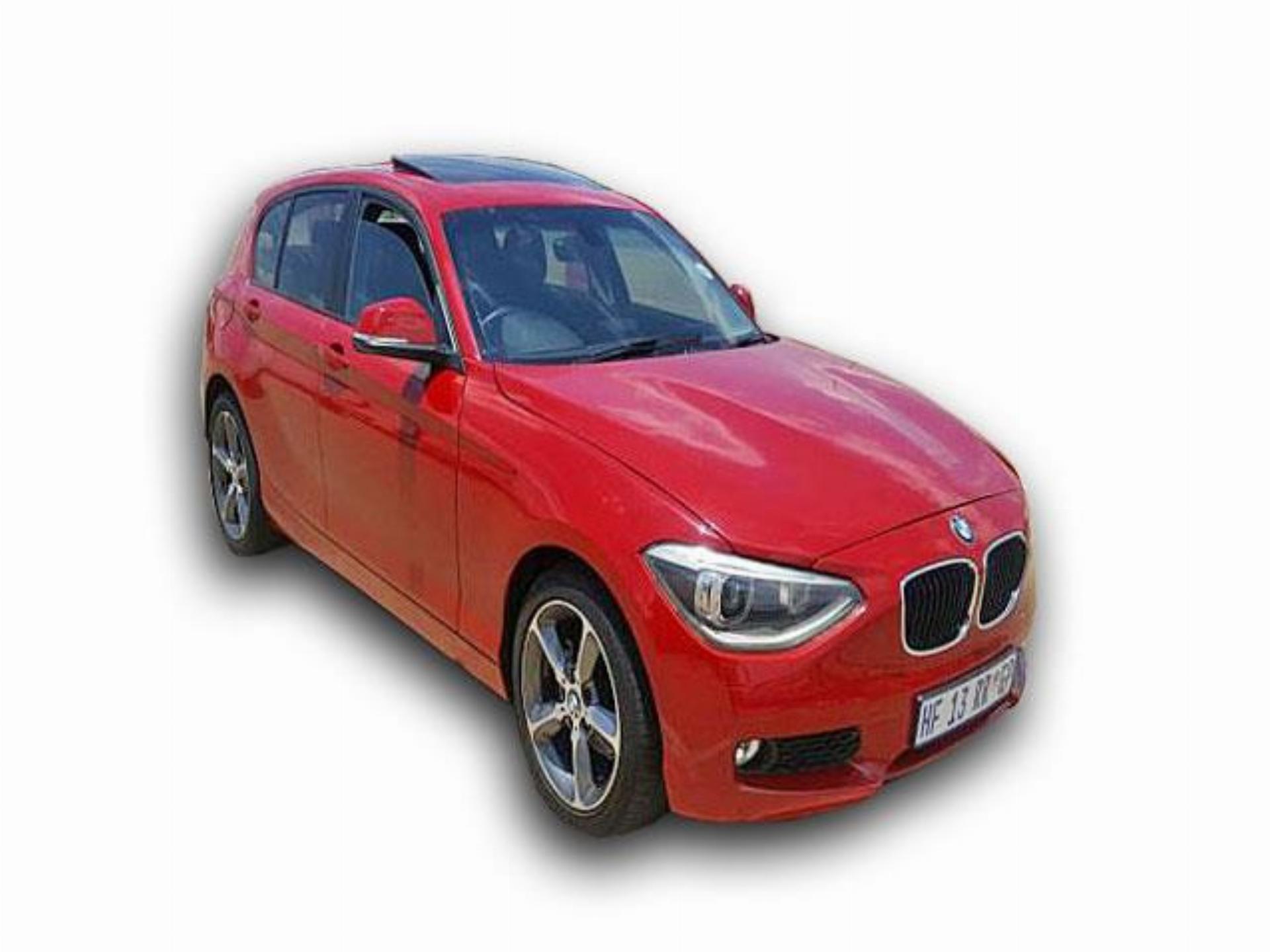 Used 1 Series Red BMW 116I F20 2014 on auction PV1025233