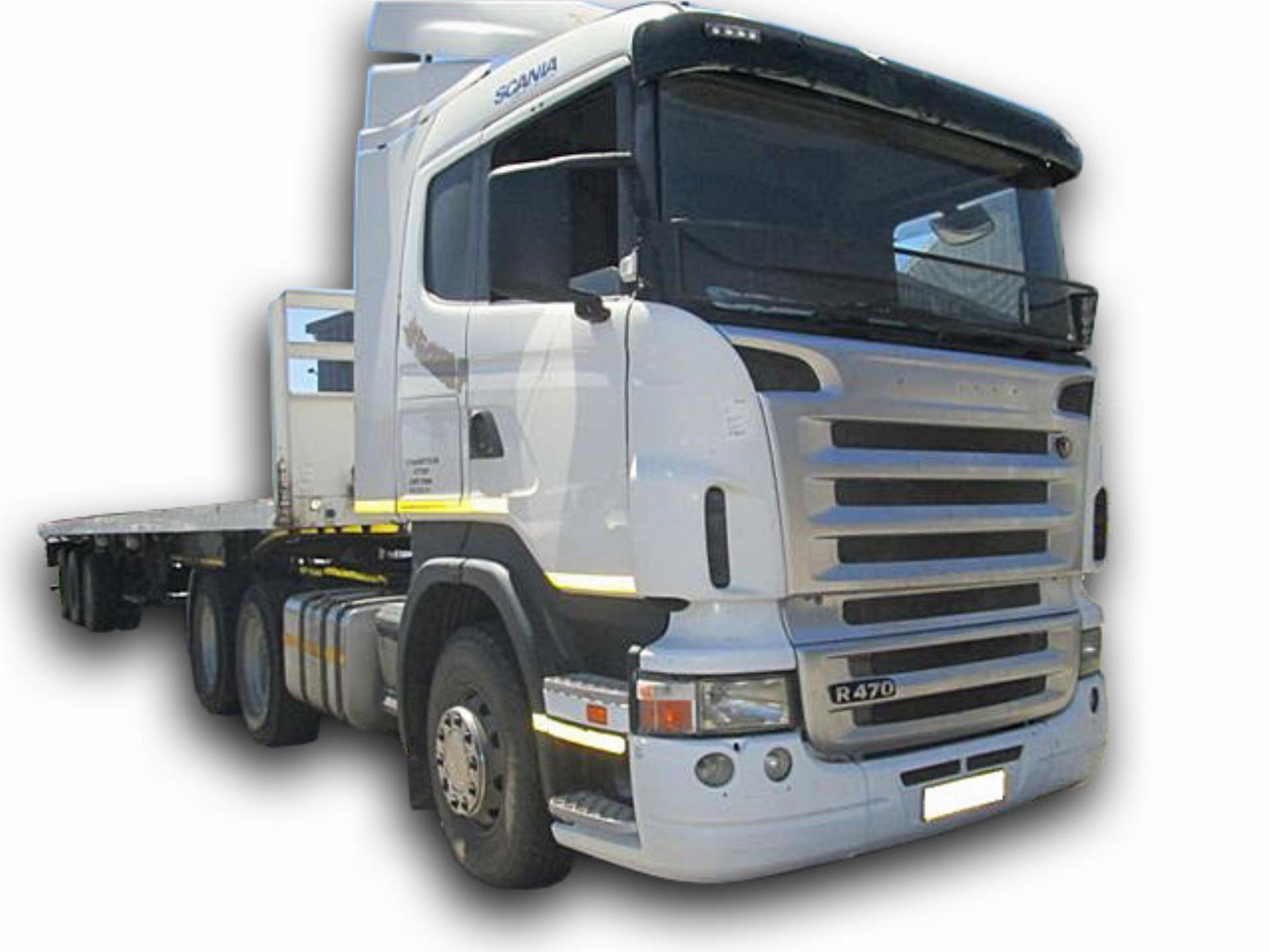 Repossessed Scania Trucks R470 LA 6X4 MSZ T/T C/C 2009 on auction - MC31748