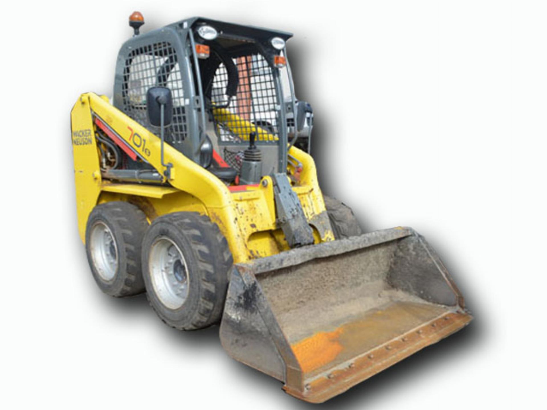 Repossessed Wacker Neuson 701SP Skid Steer Loader 1 2013 on auction