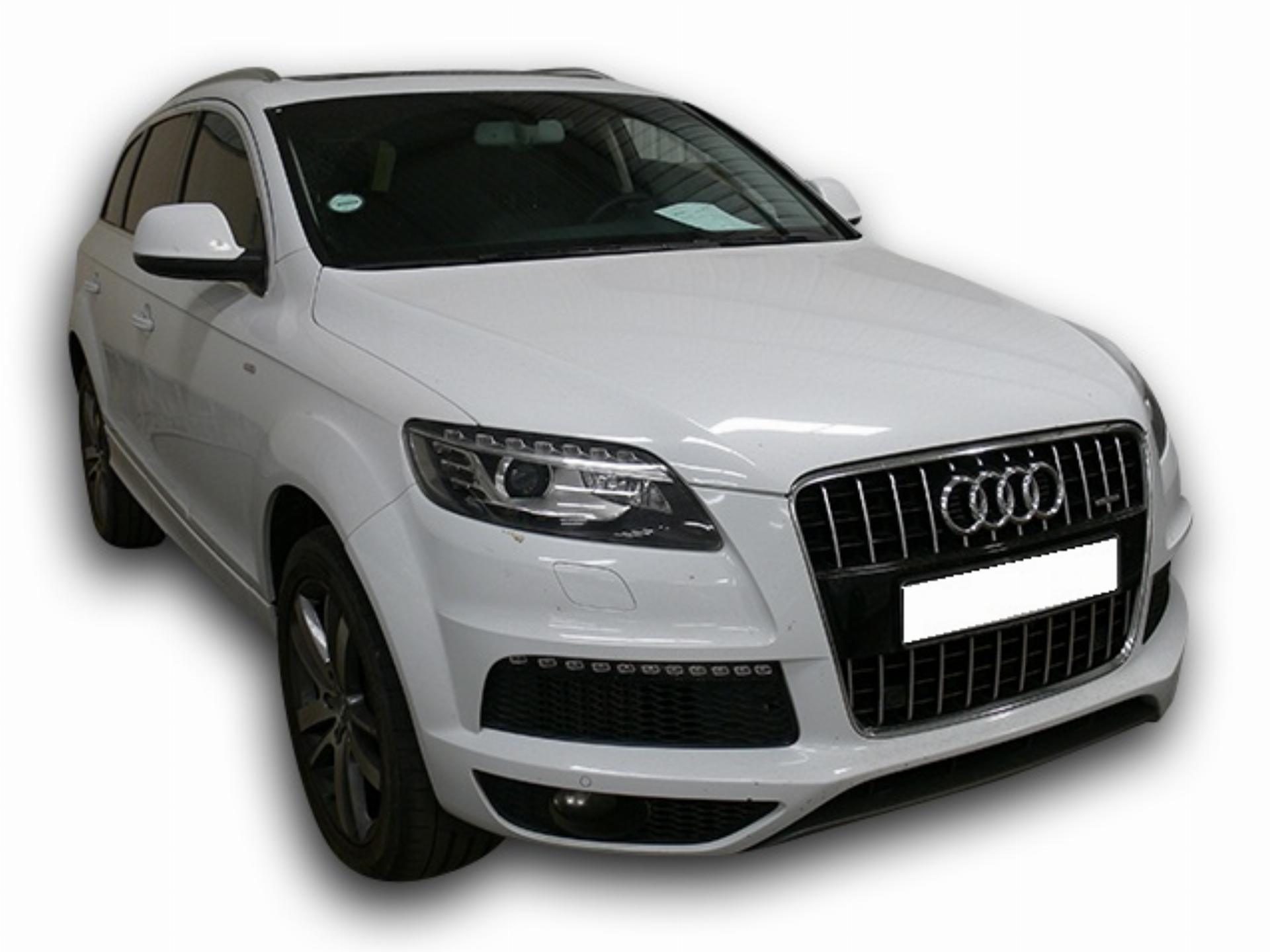 Repossessed Audi Q7 3 0 Tdi V6 Quattro Tip 2014 On Auction