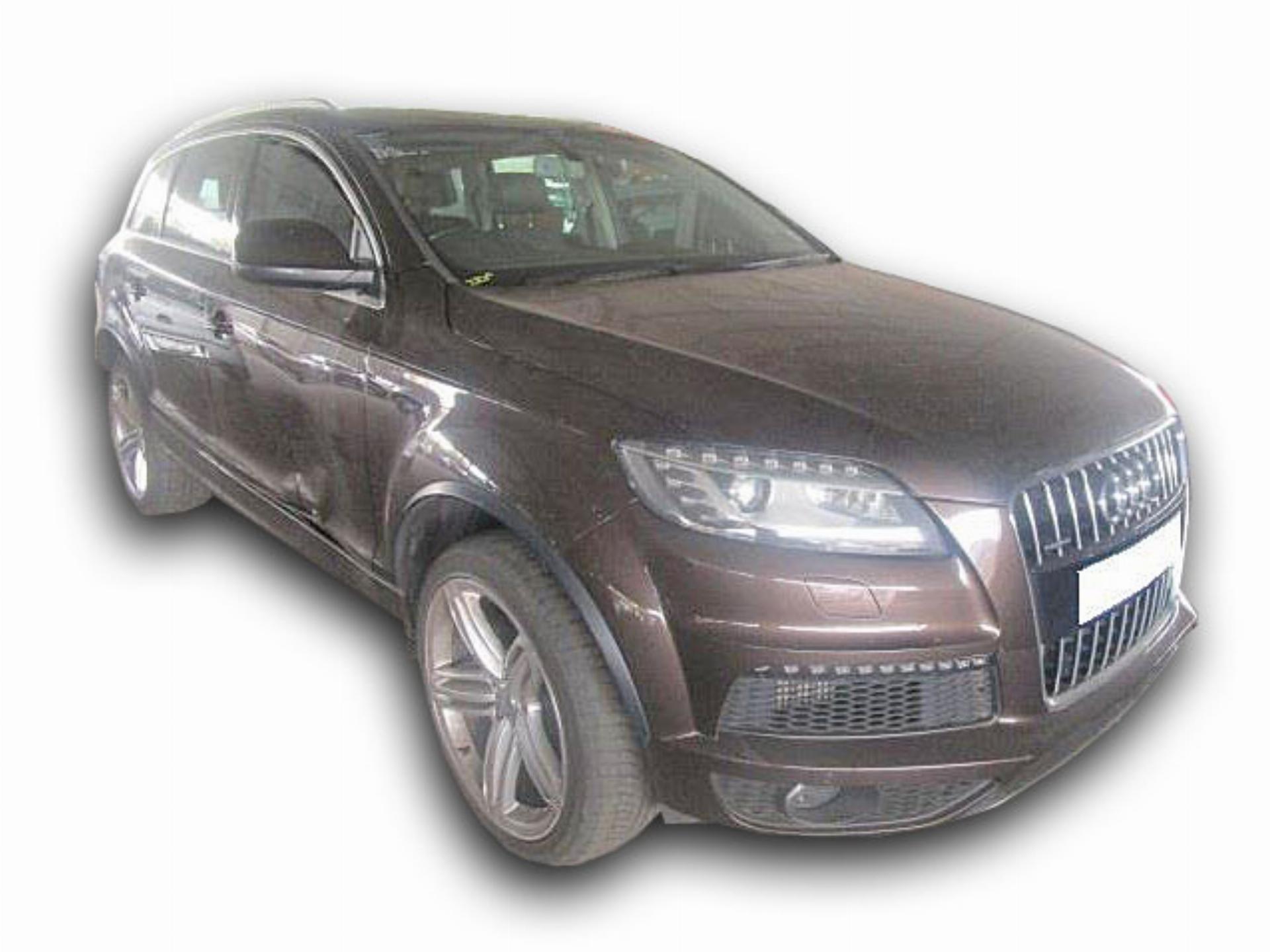 Repossessed Audi Q7 3 0 Tdi V6 Quattro 2013 On Auction